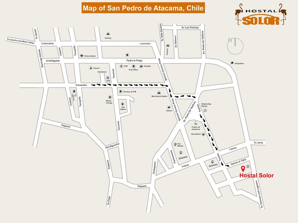 Hostal Solor San Pedro de Atacama Luaran gambar